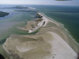 Aerial View of Shell Key and Bunces Pass, Looking South Photographie par Scott Sroka