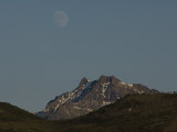 Moon over Denali National Park, Alaska Photographic Print by Michael S. Quinton