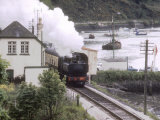 Ex-Great Western Railway 0-6-0Pt 6412 Operating on a Tourist Railway Fotografie-Druck von Kent Kobersteen