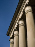 Facade of the Library at Penn State Photographic Print by Lynn Johnson