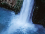 Mooney Falls Plunging 200 Feet into Havasu Canyon Photographic Print by Michael Nichols