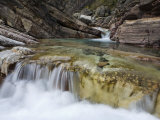 Waterfall at Bathtub Creek in the Muskwa-Kechika Management Area Photographic Print by Michael Brown
