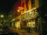 Time Exposure of a Restaurant in Wellsville, New York Photographic Print by Scott Sroka