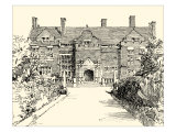 English Architecture I Giclee-trykk av Reginald Blomfield English Architecture I Giclee-trykk av Reginald Blomfield