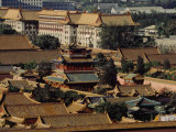 Roofscape of the Forbidden City Photographic Print by Michael S. Yamashita