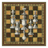 Chess Set I Lámina giclée Chess Set I Lámina giclée