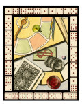 Juegos de mesa II Lámina giclée por Vision Studio
