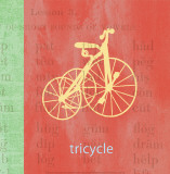 Vintage Toys Tricycle Prints by Paula Scaletta