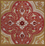 Persian Tiles IV Poster von Paula Scaletta