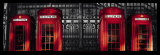 Red Telephone Boxes, London ポスター - Stephane Rey-Gorrez