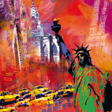 Robert Holzach - New York - Art Print