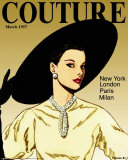 Couture Magazine II Posters par Marilu Windvand
