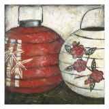 New Year Lanterns I Giclee Print by Chariklia Zarris