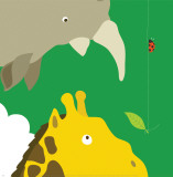 Yuko Lau - Safari Group: Giraffe and Rhino - Reprodüksiyon