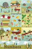 Jenn Ski - Counting to Ten - Art Print