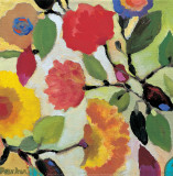 Floral Tile III Affiches par Kim Parker