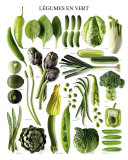 Green Vegetables プリント