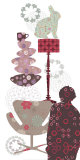 Pile et Patch Rabbit Posters