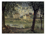 Louvecienne Giclee Print by Alfred Sisley