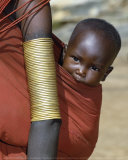 Samburu Baby, Kenya Affiches par John Warburton-lee