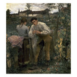 Rural Love reproduction procédé giclée par Jules Bastien-Lepage