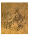 Lady with Angels Giclee Print by Parmigianino 