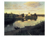 Evening Bells, 1892 Giclee Print by Isaak Ilyich Levitan