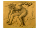After Bath, 1892 Lámina giclée por Edgar Degas