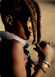 Young Himba Girl, Kaokoveld, Namibia Art par Winfried Wisniewski