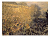 Bulevar de los capuchinos Lámina giclée por Claude Monet Bulevar de los capuchinos Lámina giclée por Claude Monet