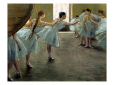Dancer at Rehearsal Lámina giclée por Edgar Degas