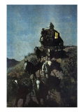 The Old Stage Coach of the Plains Impressão giclée por Frederic Sackrider Remington