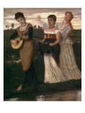 Music in the Fields Giclee-trykk av Arnold Bocklin Music in the Fields Giclee-trykk av Arnold Bocklin