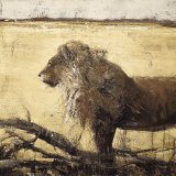 Lion Art by Emmanuel Michel