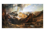 The Chasm of the Colorado reproduction procédé giclée par Thomas Moran