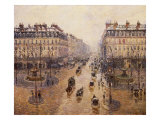 The Avenue De L'Opera, Paris, 1880 Giclee Print by Camille Pissarro