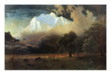 Monte Adams, Washington Lámina giclée por Albert Bierstadt Monte Adams, Washington Lámina giclée por Albert Bierstadt