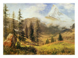 The Matterhorn Giclee Print by Albert Bierstadt