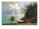 The Island reproduction procédé giclée par Albert Bierstadt