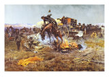 Camp Cook's Troubles Giclee Print by Charles Marion Russell