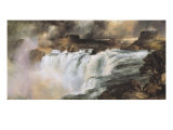 Cascadas Shoshone en el río Snake Lámina giclée por Thomas Moran Cascadas Shoshone en el río Snake Lámina giclée por Thomas Moran