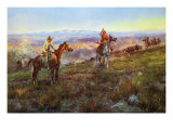 Toll Collectors Giclee Print by Charles Marion Russell