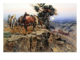 Innocent Allies Giclee Print by Charles Marion Russell