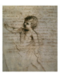 Sketch of a Child reproduction procédé giclée par Guercino (Giovanni Francesco Barbieri) 