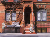 Sunday Afternoon, Lower East Side, New York Print by Anthony Butera