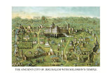 Symbols -Solomon's Temple Poster by Charles O'Donnell