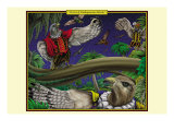 A Cast of Shakespearean Hawks Kunstdruck von Richard Kelly