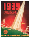 1939 Worlds Fair on San Francisco Bay Póster