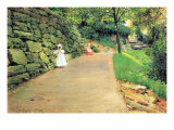 In The Park - a Byway Posters par William Merritt Chase