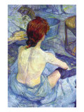 Rousse The Toilet Posters par Henri de Toulouse-Lautrec